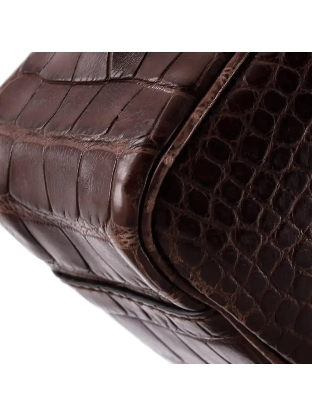 Gucci Front Zip Messenger Bag Alligator #340712G13B